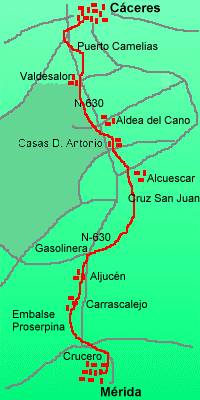 Mapa de la ruta. � Club Cicloturista Gran Canaria.