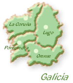 Mapa de Galicia