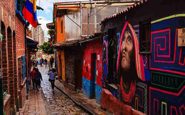 Bogotá. Barrio de la Candelaria