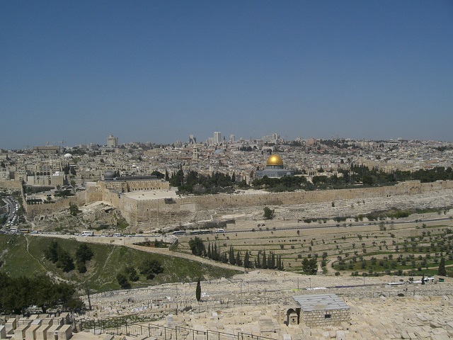 Vista panorámica de Jerusalén