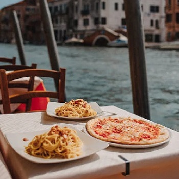 Pizzería en Venecia (Italia)