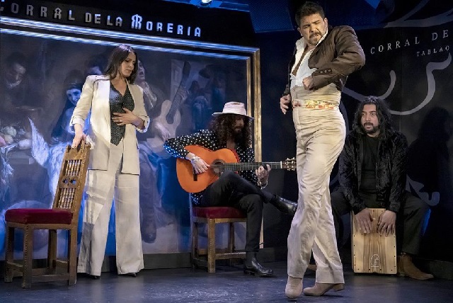 Ángel Rojas en la presentación de ‘El último baile’ en Corral de la Morería