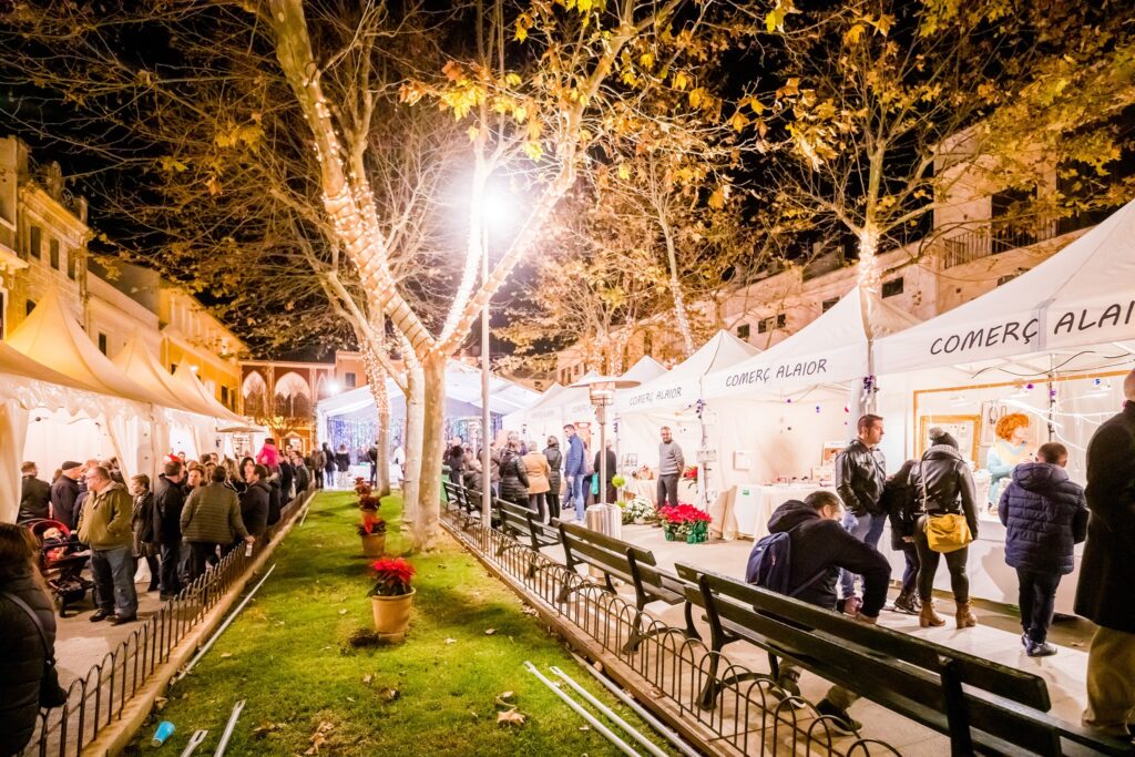 Mercado de Navidad en Alaior (Menorca)