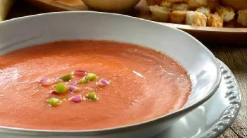 Gazpacho del Ancla del Lago