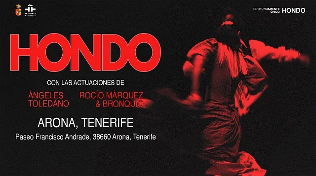 Cartel Festival Hondo (Tenerife)