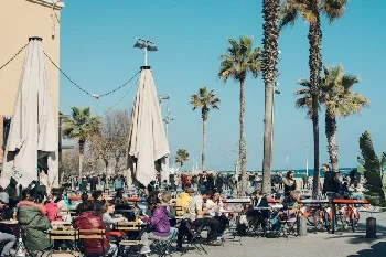 Bares de Barcelona. Terraza